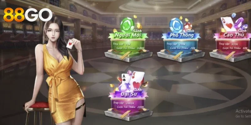 Game bài 3D đẹp mắt 88go: Trải nghiệm không gian giải trí đẳng cấp 2 Tổng quan về sảnh game bài 3D đẹp mắt 88go